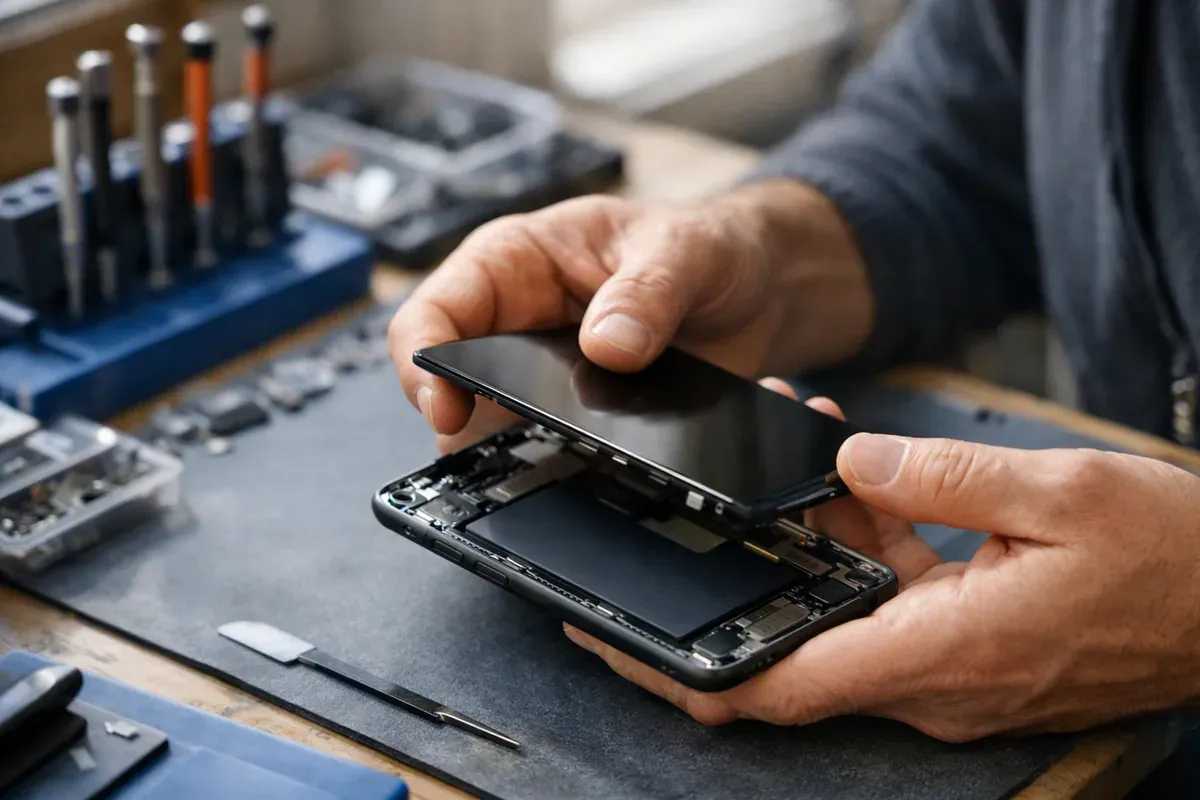 Réparation téléphone : pièce d'origine ou compatible, que choisir ?