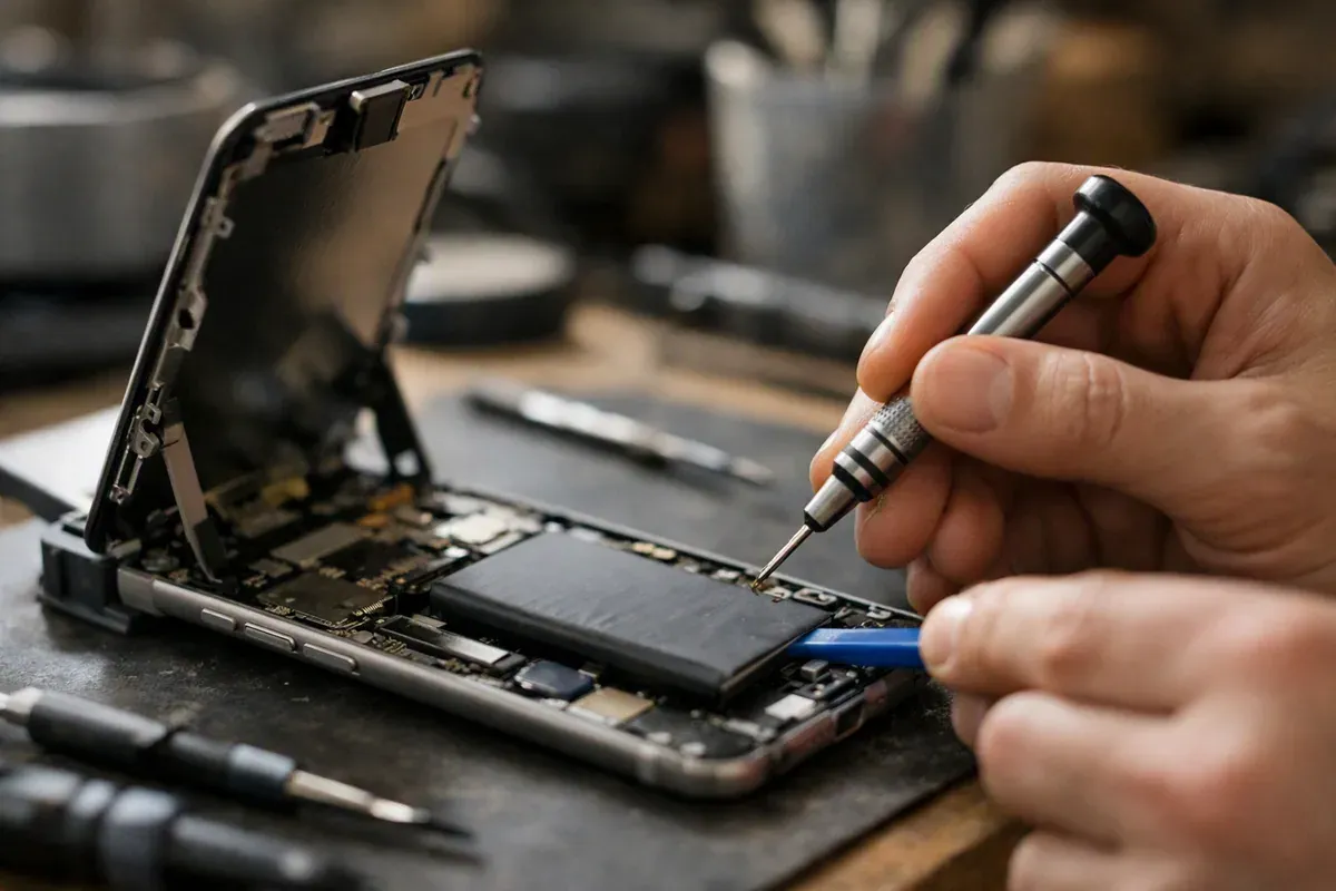 Remplacement de batterie de téléphone : prix et durée par modèle